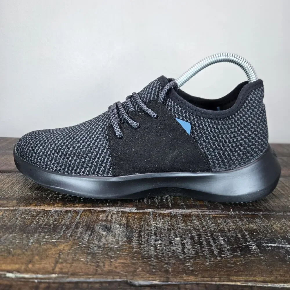 Vessi Everyday Classic Womens Size 7 Waterproof Shoes Sneakers All Black